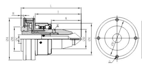 JAB-W25 Adjustable Precision High Speed Chuck