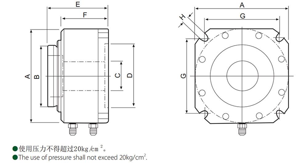 JHS Hydraulic Fixing Chuck